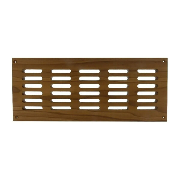 Sauna-Lüftungsgitter Dunkles Thermoholz für ca. 100 cm² Luftdurchlass