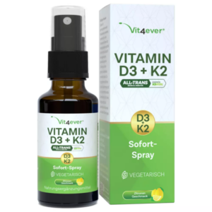 Vit4ever Vitamin D3 + K2 Sofort Spray Zitronengeschmack