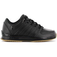 K-Swiss Rinzler Leather - Herren Sneakers Schuhe Leder Schwarz 01235-050-M