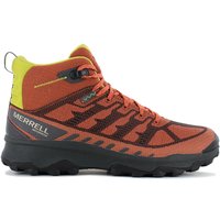 Merrell Speed Eco Mid WP Waterproof - Herren Wanderschuhe Trekking Stiefel Orange J037545