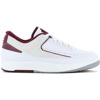 Air Jordan 2 Retro Low - Herren Sneakers Schuhe Weiß-Rot DV9956-103