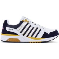 K-SWISS SI-18 RANNEL - Herren Schuhe Leder Weiß-Navy 07920-856-M