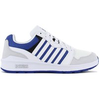 K-Swiss Rival Trainer T - Herren Sneakers Schuhe Weiß-Blau 09079-947-M