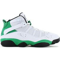 Air Jordan 6 Rings - Lucky Green - Herren Sneakers Basketballschuhe Weiß 322992-131