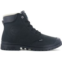 PALLADIUM Pampa SP20 CUFF Leather WP WL Waterproof - Herren Winter Stiefel Gefüttert Boots Schwarz 79067-008-M