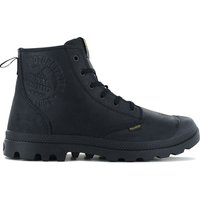 PALLADIUM Pampa Continental Leather - Herren Stiefel Boots Leder Schwarz 74373-008-M