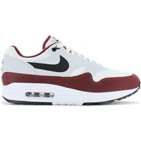 Nike Air Max 1 - Herren Sneakers Schuhe Weiß-Rot FD9082-106