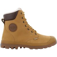 PALLADIUM Pampa Sport Cuff WPS - Herren Stiefel Gefüttert Leder Braun 72992-228-M