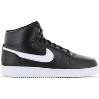 Nike Ebernon Mid - Herren Schuhe Sneakers Leder Schwarz AQ1773-002