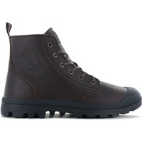 PALLADIUM Pampa Hi Zip Leather ESS - Herren Stiefel Boots Leder Braun 76888-248-M