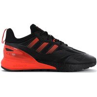 adidas Originals ZX 2K BOOST 2.0 - Herren Schuhe Schwarz-Rot GZ7735