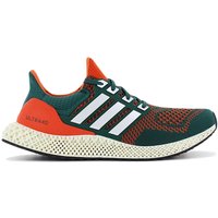 adidas Ultra 4D - Miami Hurricanes - Herren Sneakers Schuhe Grün-Orange Q46439