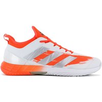 adidas Adizero Ubersonic 4 Allcourt - Herren Tennis Schuhe Weiß-Rot FZ4882