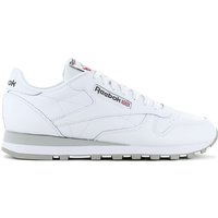 Reebok Classic Leather - Herren Sneakers Schuhe Leder Weiß 100008789