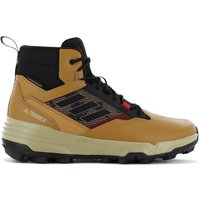 adidas TERREX Unity Leather Mid RAIN.RDY - Herren Wanderschuhe Braun GZ3970