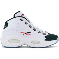 Reebok Question Mid - Herren Sneakers Basketball Schuhe Leder Weiß GW8857