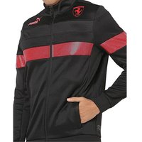 Puma Scuderia Ferrari Metal Energy Race Jacke - Herren Trainingsjacke Schwarz 536414-01