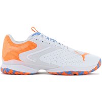 Puma Solarattack RCT - Padel Squash Sport Schuhe Weiß 106947-04