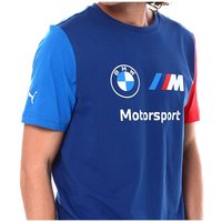 Puma BMW M Motorsport ESS Logo Tee - Herren T-Shirt Baumwolle Blau 538148-04