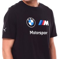 Puma BMW M Motorsport ESS Logo Tee - Herren T-Shirt Baumwolle Schwarz 538148-01