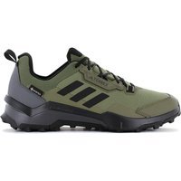 adidas TERREX AX 4 GTX - GORE-TEX - Herren Wanderschuhe Trekking Schuhe Olive-Grün HP7400