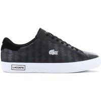 LACOSTE Powercourt 124 - Herren Sneakers Schuhe Schwarz 747SMA0090312