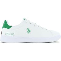 U.S. POLO ASSN. BYRON - Herren Sneakers Schuhe Weiß 001-WHI-GRE03