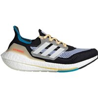 Natürliches Laufgefühl für weite Strecken. Die revolutionäre BOOST™ Dämpfung in der Mittelsohle des neuen Laufschuhs Ultraboost 2 von ADIDAS sorgt für volle Power und Reaktionsfreudigkeit. Dadurch fühlst du eine noch bessere Energierückgewinnung bei jedem Lauf. Das sockenähnlich gestrickte Obermaterial ist atmungsaktiv und umschließt den Fuß für einen perfekten Sitz. Die abriebfeste Außensohle aus CONTINENTAL™ Gummi gewährleistet zudem ein natürliches Abrollverhalten und optimale Traktion. ADIDAS Damen Laufschuhe ULTRABOOST 21 im INTERSPORT-Onlineshop bestellen. Material: Knitted Mesh