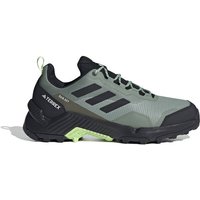 Bereit für den Trail? Dieser wasserdichte adidas Wanderschuh sorgt mit RAIN.RDY für ein angenehm trockenes Tragegefühl. Die mit dem Obermaterial verbundene Zunge verhindert das Eindringen von Wasser und Schmutz. Strapazierfähige Synthetik-Overlays sorgen bei jedem Schritt für Style und Schutz. Das Obermaterial hat einen Recycling-Anteil von mindestens 50 %. Dieses Produkt ist nur eine unserer Lösungen im Kampf gegen Plastikmüll. ADIDAS Herren Multifunktionsschuhe Eastrail 2.0 RAIN.RDY im INTERSPORT-Onlineshop bestellen. Material: Material-Mix. Hochwertige Sportartikel und funktionale wie trendige Sportbekleidung für Damen