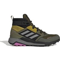 Zu viel Gewicht macht dich nur langsamer. Mit dem adidas TERREX Trailmaker Mid GTX Wanderschuh kannst du dich ganz auf den Weg vor dir konzentrieren. Nasse Trails