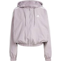 Dieser adidas Windbreaker ist dein perfekter Begleiter für einen Lauf an wechselhaften Tagen. Er ist robust und gleichzeitig leicht und lässt sich je nach Wetterlage ganz easy an- und ausziehen. Dank der lockeren Passform kannst du außerdem zusätzliche