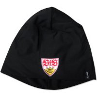 Perfekt für die kalte Jahreszeit ist diese VfB Funktionsbeanie. Ein toller Begleiter an kalten Tagen