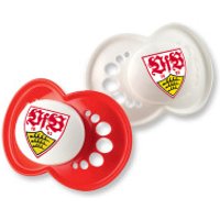 Die kiefergerechten VfB Schnuller im 2-er Set eignen sich für Babys im Alter von 6 bis 16 Monaten. MAM steht für herausragende Funktionalität und perfektes Design. Um höchste Qualität und Sicherheit zu gewährleisten werden die Schnuller von erfahrenen Ärzten und Designern in enger Zusammenarbeit entwickelt. Die Schnuller werden in einer praktischen Sterilisier- und Transportbox geliefert