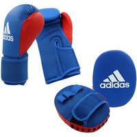 Adidas Box Set: Das perfekte Starterset - Das Adidas Box Set besteht aus einem Paar Boxhandschuhen und einem Paar Pratzen