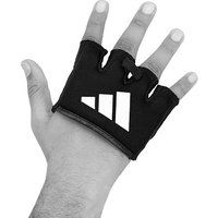 Adidas Handschutz Knuckle Sleeve: Trainingsbegleiter im Boxsport - Der Adidas Handschutz Knuckle Sleeve in Einheitsgröße ist aus Polyester gefertigt und besitzt eine weiche Gelpolsterung