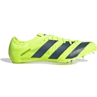 Starte voll durch. Mit diesem adidas Spike-Schuh profitierst du von optimalem Grip über kurze Distanzen. Sein Obermaterial ist schön leicht und bietet dir gleichzeitig gezielt Halt. Außerdem kommt er mit einer sockenähnlichen Konstruktion