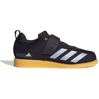 Mit diesem Gewichtheberschuh von adidas erreichst du deine Trainingsziele mit viel Komfort. Sein leichtes und dennoch strapazierfähiges Obermaterial aus Canvas sorgt mit Einsätzen aus offenporigem Mesh für maximale Atmungsaktivität. Die Kombination aus Klettverschlussriemen und Schnürsenkeln fixiert den Mittelfuß