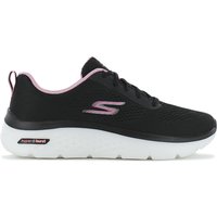 Skechers GO WALK Hyper Burst - Space Insight - Damen Schuhe Schwarz 124578-BKPK