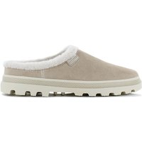 PALLADIUM Palladune Mule Warm - Slipper Hausschuhe Leder Beige 74337-271-M