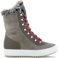 Lackner Kitzbühel Daisy TX - Damen Winter Stiefel Gefüttert Leder Boots 7842 Taupe