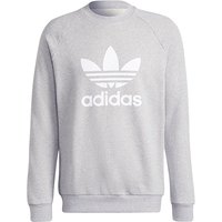 adidas adicolor Classics Trefoil Crew - Herren Pullover Sweatshirt Grau H06650