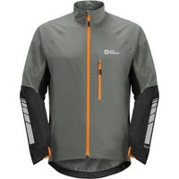 Jack Wolfskin Morobbia 2.5l Jkt M - Herren Fahrrad Regenjacke Jacke Grün 1115521-4143